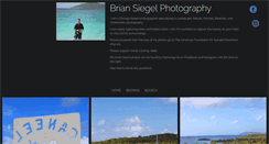 Desktop Screenshot of briansiegelphotography.com